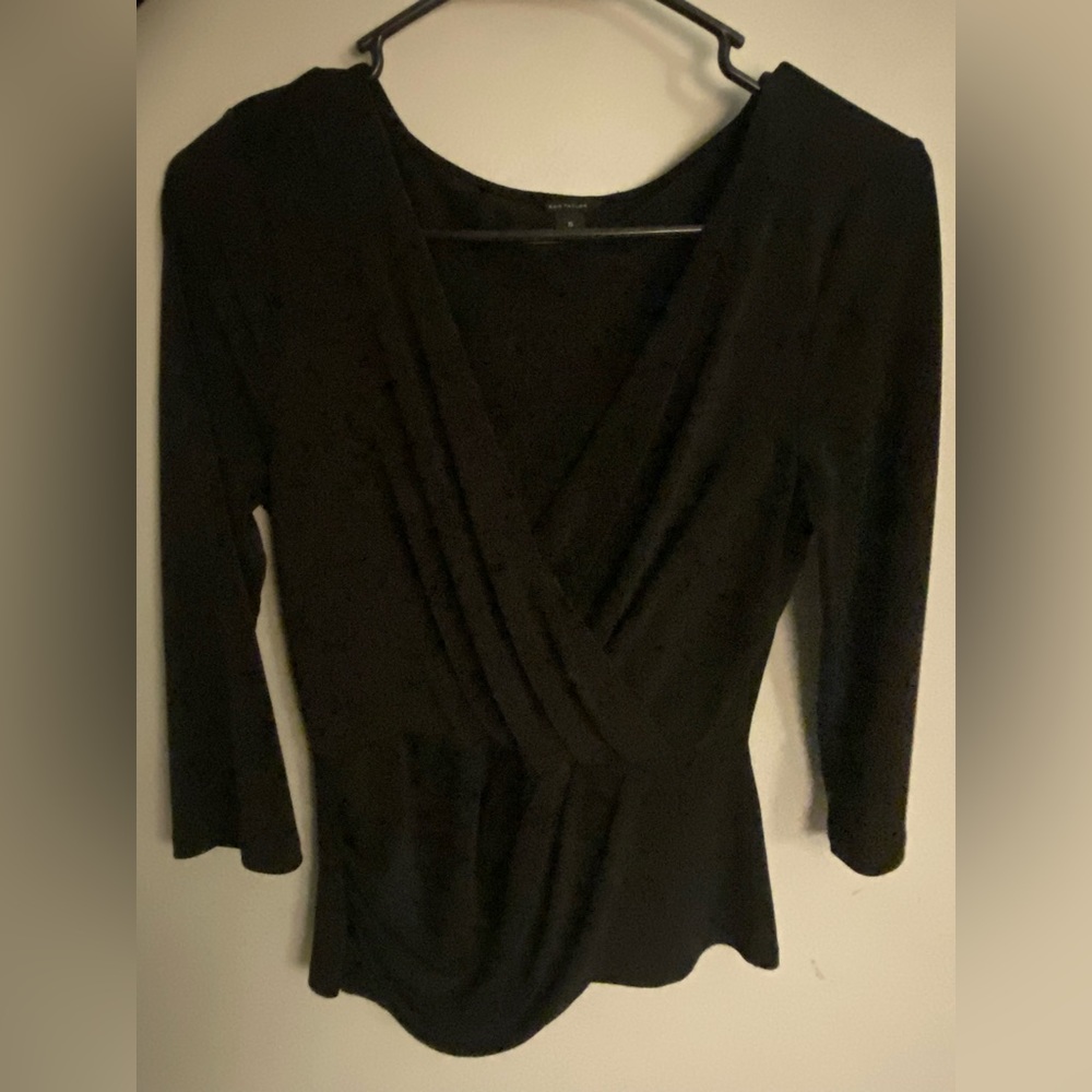 Black Ann Taylor Shirt